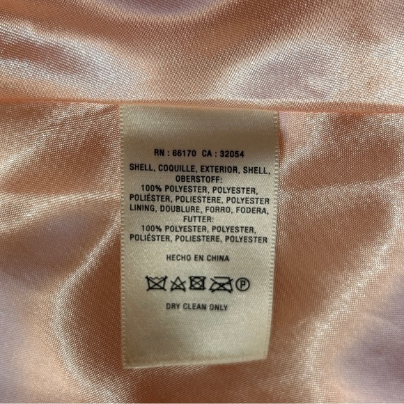 JILL STUART Iva Bridesmaid Maxi Dress sz 18 Peach Sleeveless BHLDN Anthropologie - Picture 11 of 12